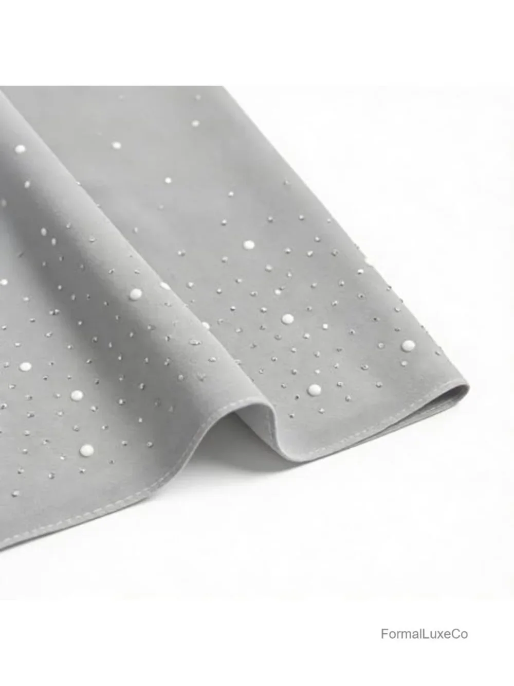 Silk-Like Chiffon Shimmer Wrap – Sheer Evening Shawl for Wedding & Prom